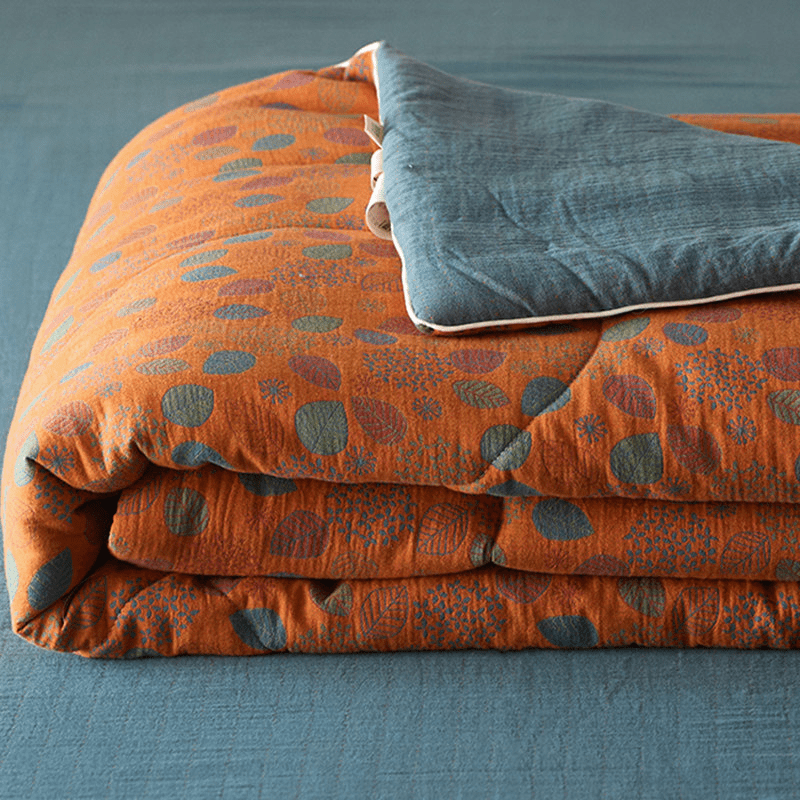 Comoda biancheria da letto in garza di cotone jacquard