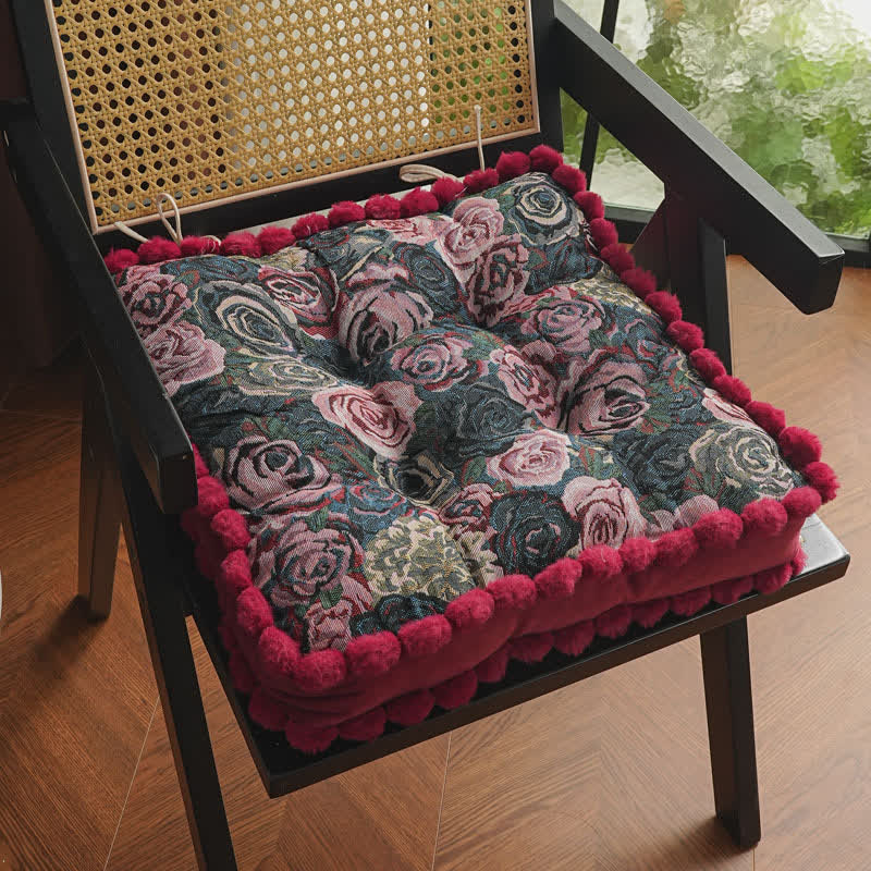 Cuscino per sedia da pavimento Vintage Rose Comfy