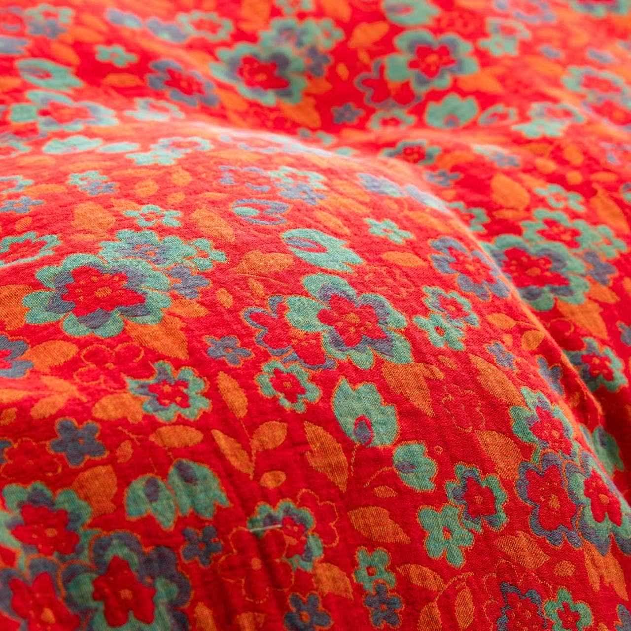 Biancheria da letto in garza di puro cotone floreale Ownkoti (4 pezzi) - image 8