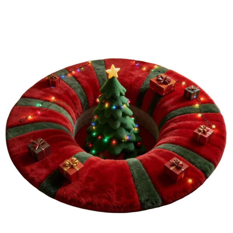 Tappeto effetto albero di Natale 3D Ownkoti - image 1