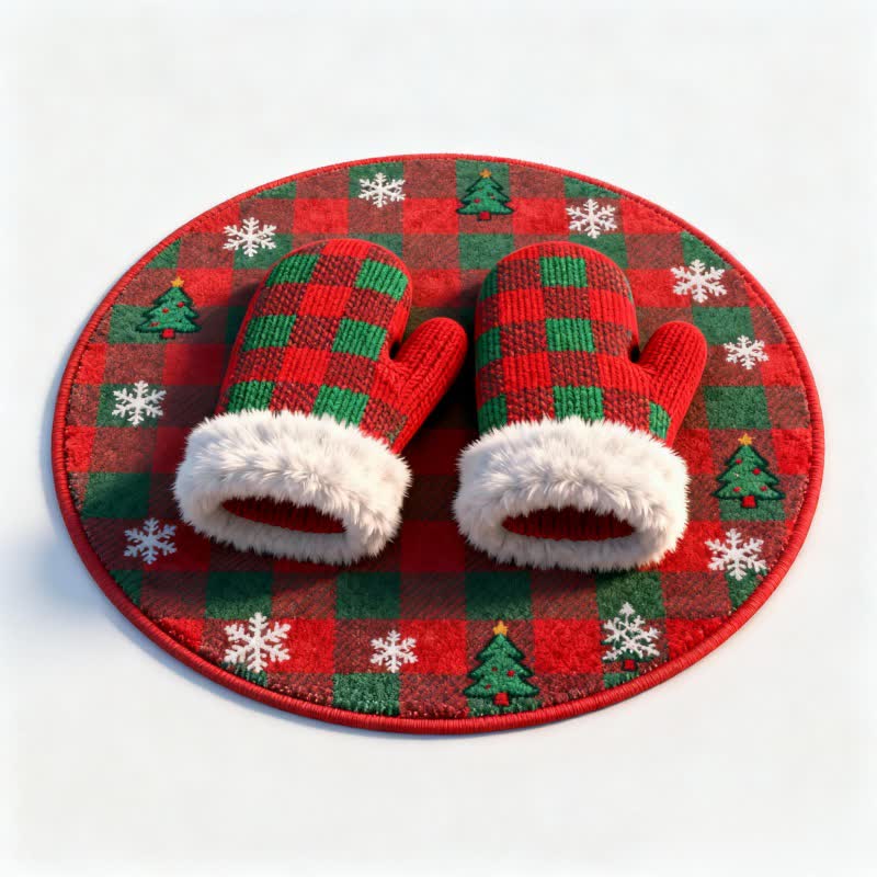 Tappeto effetto calza di Natale 3D Ownkoti - image 5