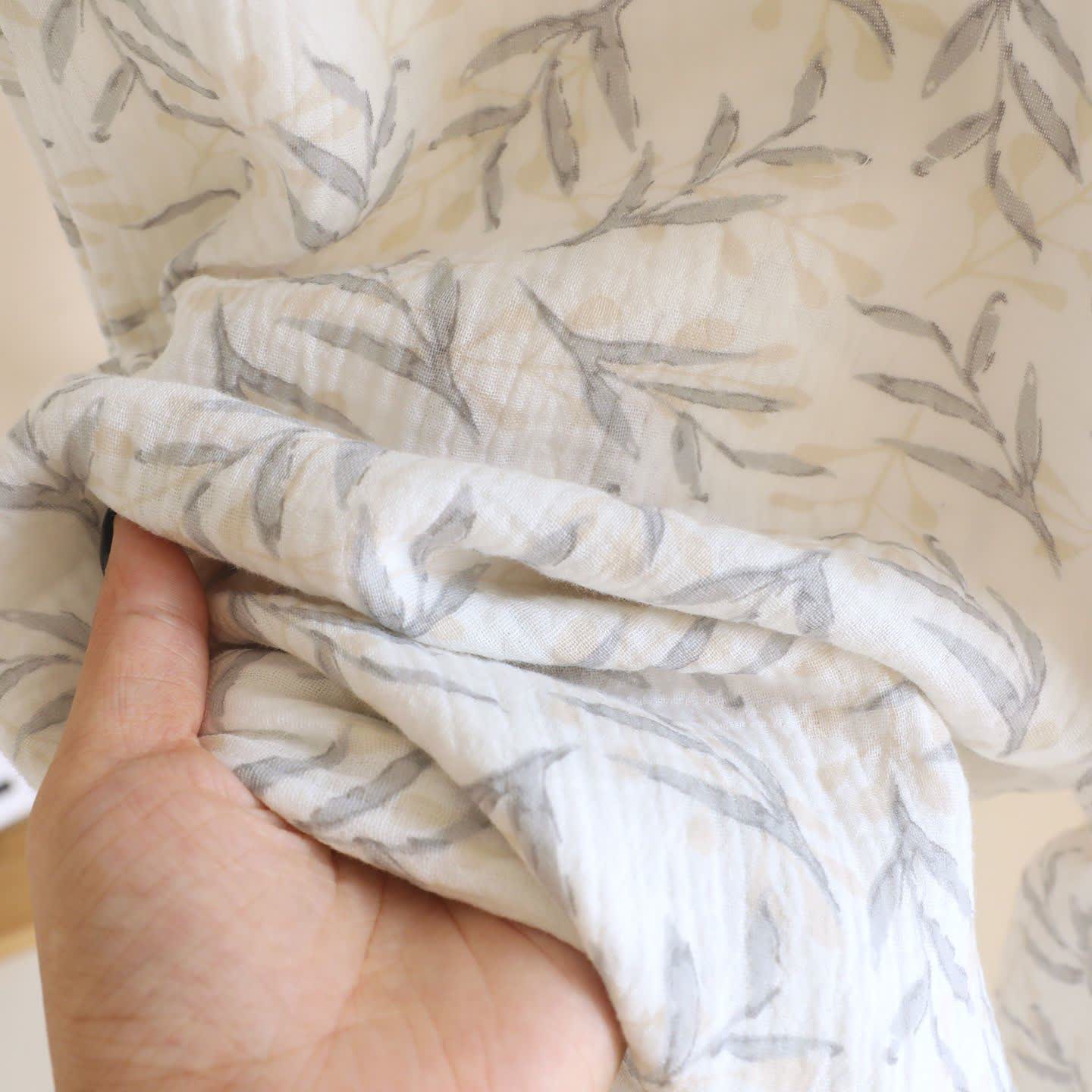 Loungewear in cotone con foglie di ispirazione orientale Ownkoti - image 16