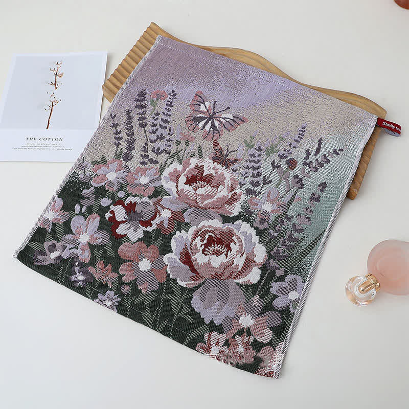 Asciugamano assorbente da cucina in cotone floreale di lusso Ownkoti - image 10