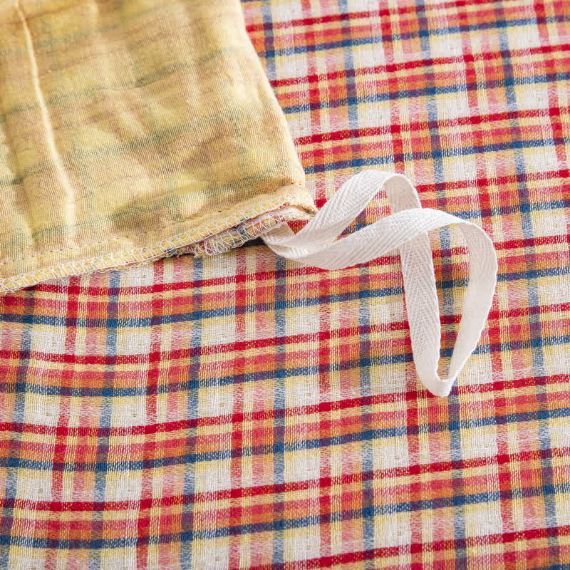 Set copripiumino in 100% cotone con motivo a quadri Ownkoti (3 pezzi) - image 8