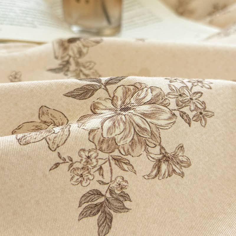 Set di biancheria da letto in cotone spazzolato floreale - image 6