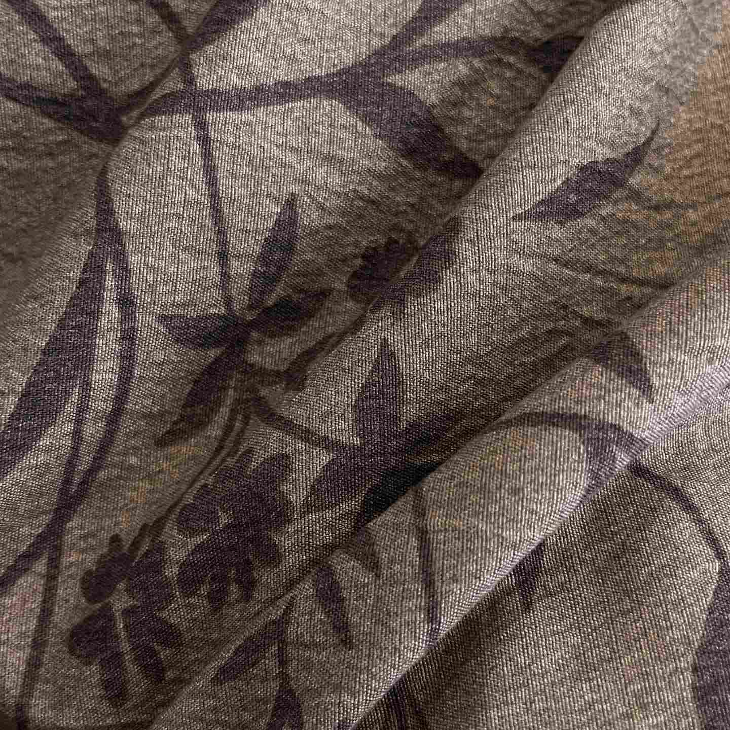 Set di biancheria da letto con bottoni in lino e foglie retrò (4 pezzi) - image 4