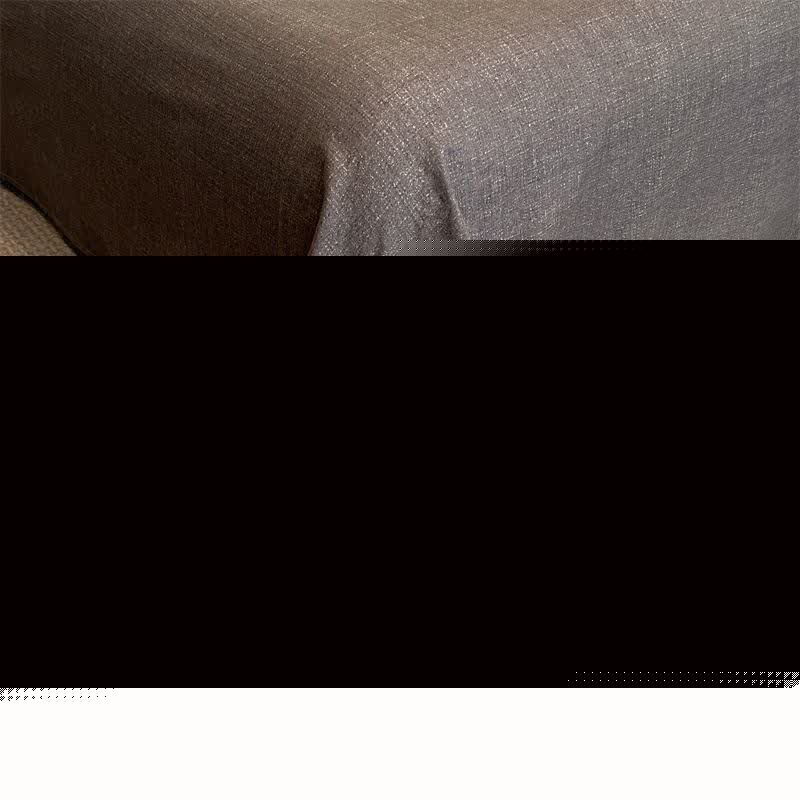 Set di biancheria da letto con bottoni in lino floreale (4 pezzi) - image 4