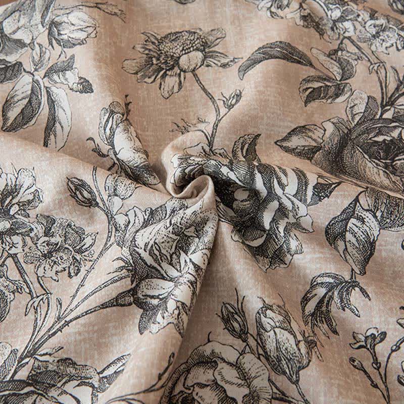 Set di biancheria da letto in cotone spazzolato rosa - image 7