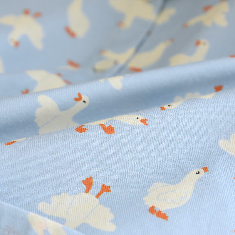 Completo da casa in cotone spazzolato Goose - image 11