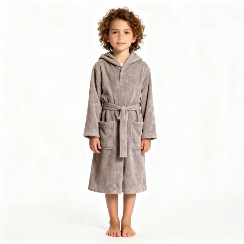 Accappatoio per bambini in cotone con cappuccio - image 11