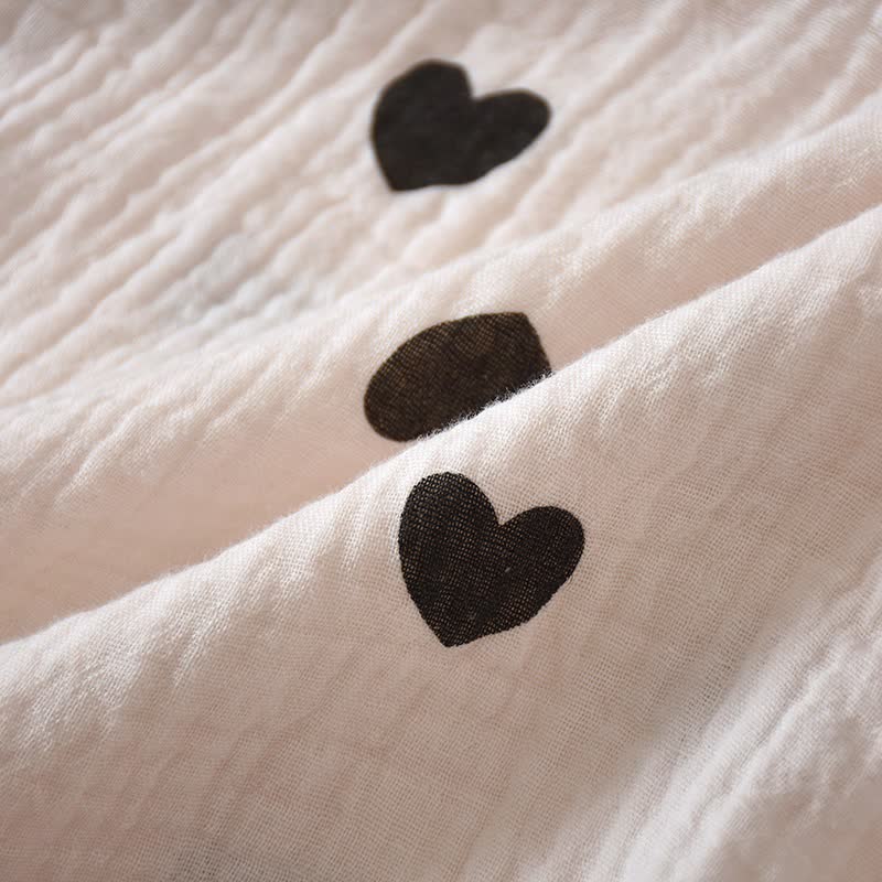 Pigiama in puro cotone Black Heart - image 14