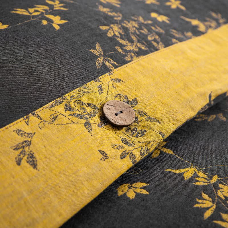 Set di biancheria da letto in garza di cotone Country Leaf (4 pezzi) - image 19