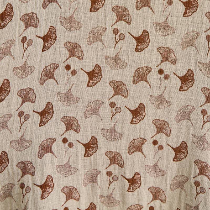 Kimono bicolore in garza di cotone ginkgo - image 37