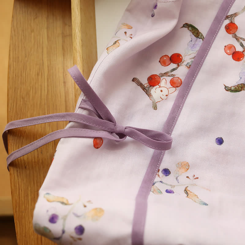 Camicia da notte in garza di cotone Rabbit & Berry - image 5