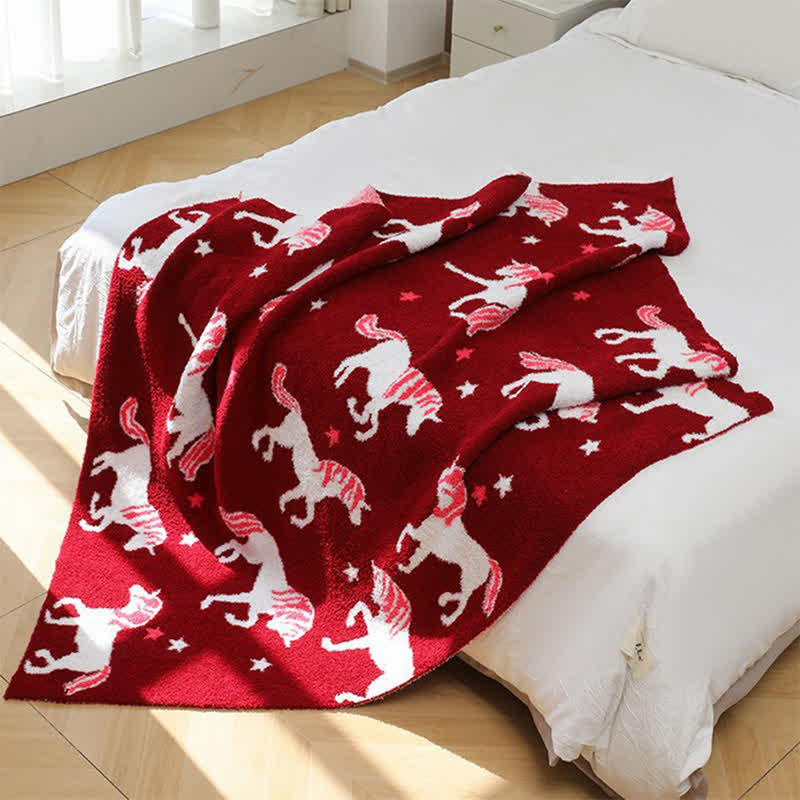 Coperta in filato di unicorno ultra morbida - image 4