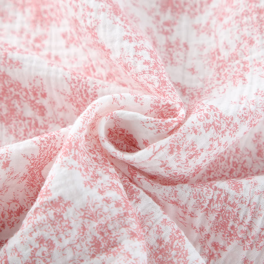 Set pigiama in cotone con stile artistico astratto - image 15