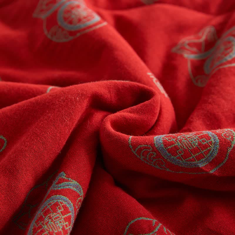 Trapunta jacquard Lucky Bag in garza di cotone - image 10