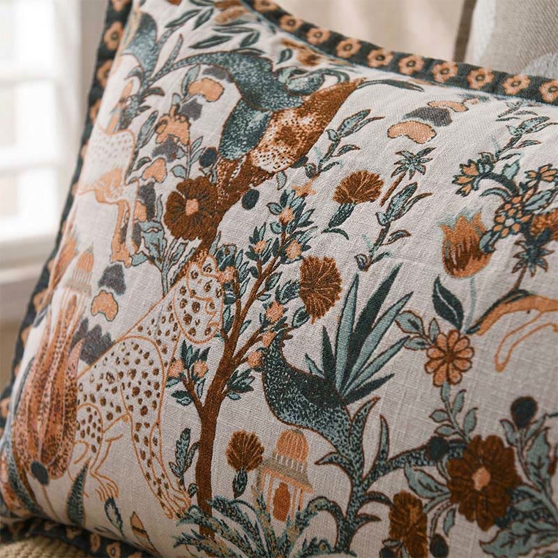 Federe in puro cotone jacquard con bottoni (2 pezzi) - image 1