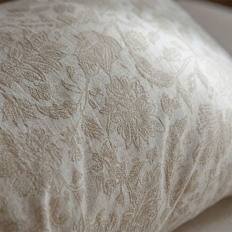 Federe con bottoni in jacquard floreale (2 pezzi) - image 2