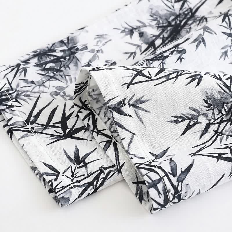 Set pigiama unisex con stampa bambù - image 6