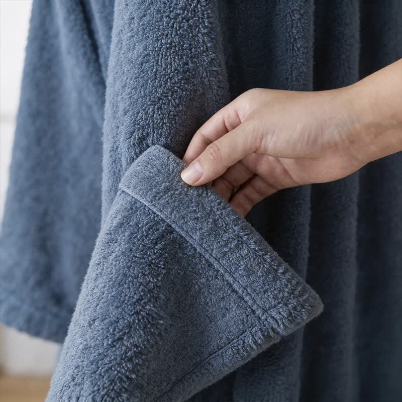 Kimono unisex in tinta unita in cotone. - image 21