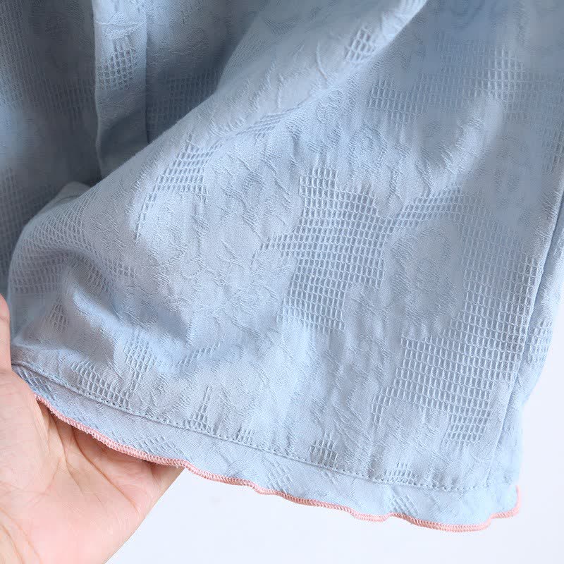 Set pigiama in cotone azzurro cielo (pezzi) - image 14
