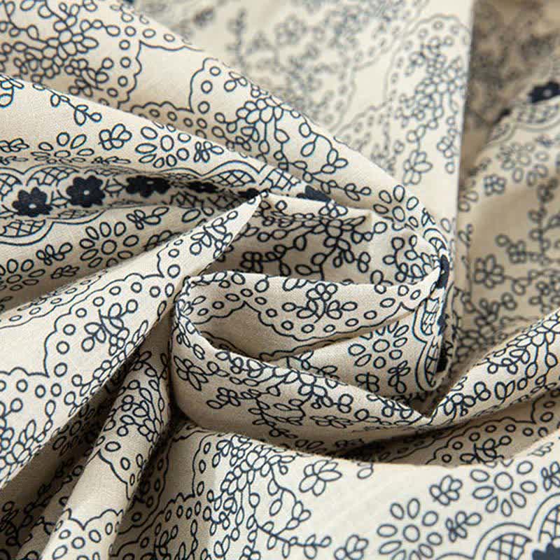 Camicia da notte da donna in cotone stile boho - image 9