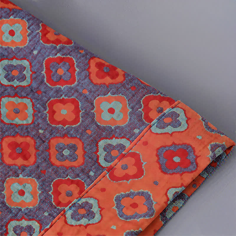 Kimono da bambino in cotone con motivo geometrico vintage - image 6