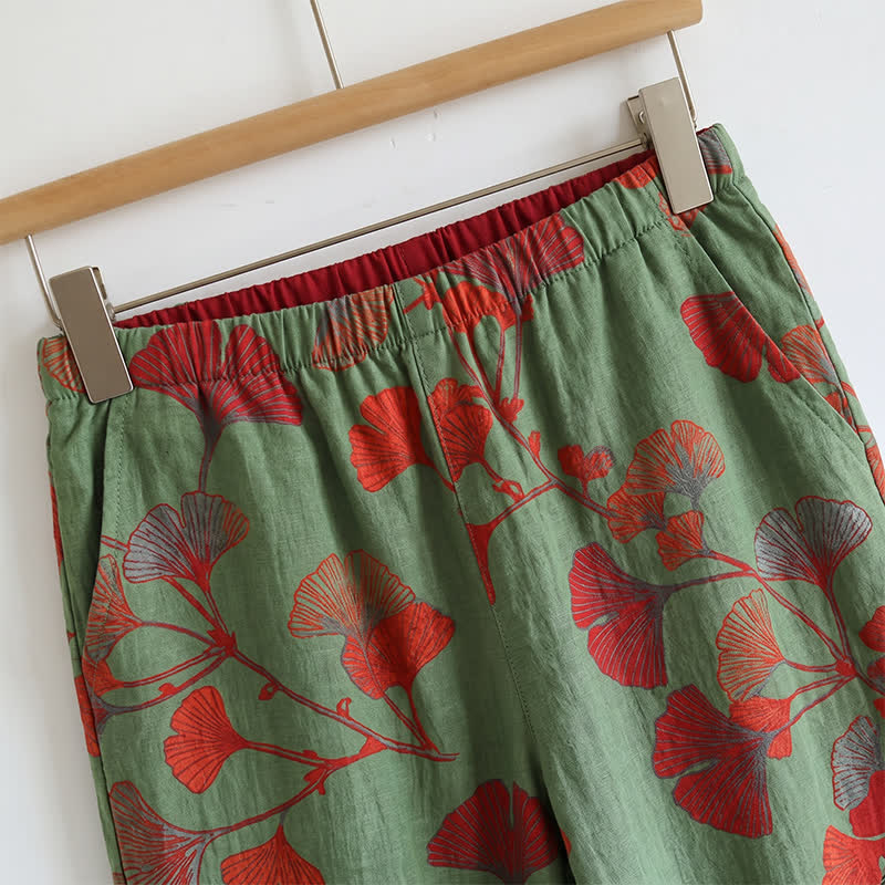 Elegante set pigiama in cotone Ginkgo Cami - image 17