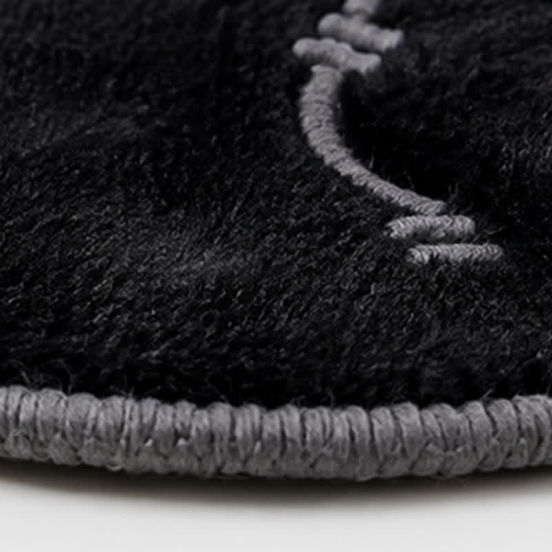 Cuscino per seduta in finta cashmere con stampa di gatto arricciato - image 9