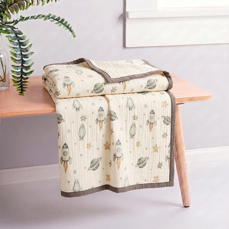 Coperta in garza di cotone Space Dream - image 6