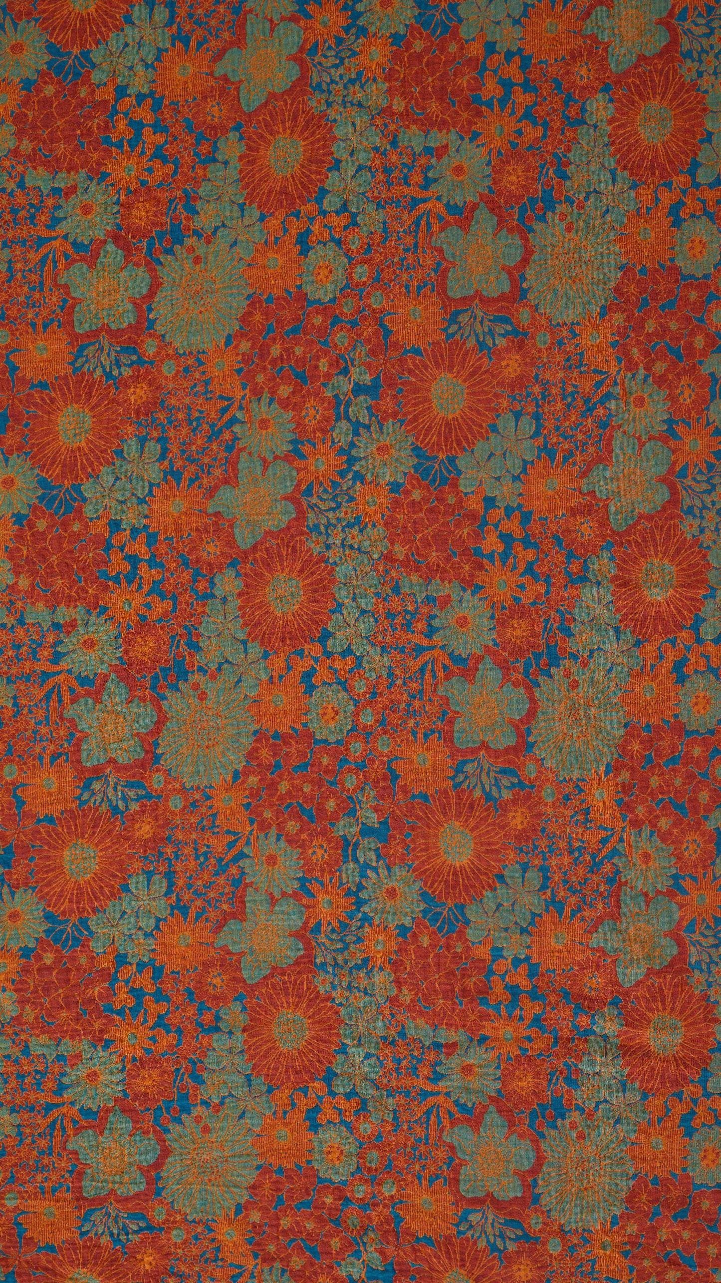 Set di biancheria da letto in garza di cotone con stampa floreale retrò - image 9
