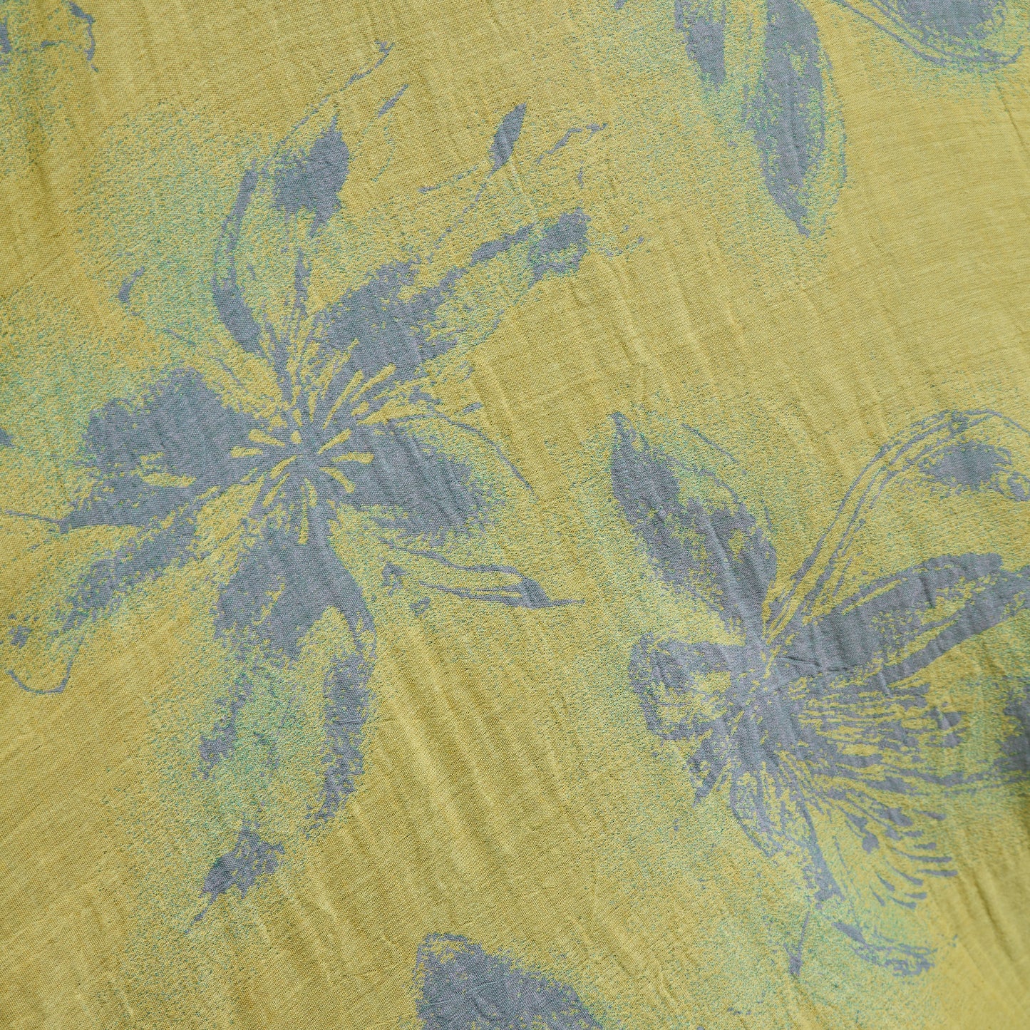 Kimono accappatoio in garza di cotone azzurro - image 7