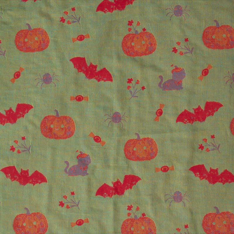 Set pigiama in cotone con zucca e pipistrello di Halloween - image 17