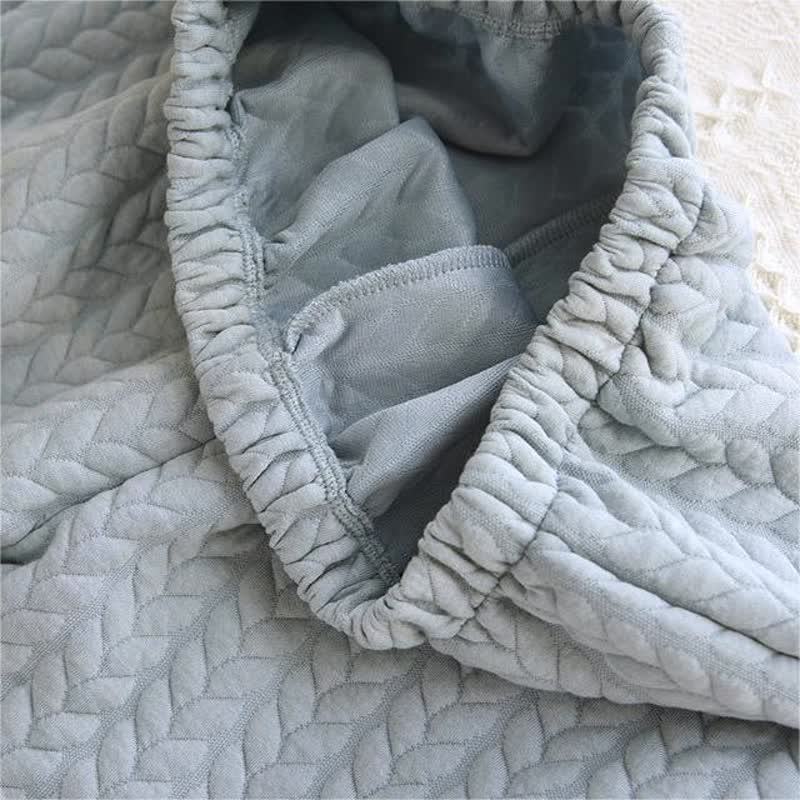 Pigiama semplice in cotone con scollo tondo