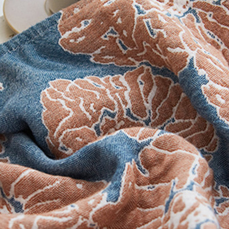 Cuscino decorativo in cotone con stampa floreale Ownkoti (2 pezzi)