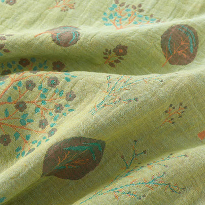 Completo da casa in cotone jacquard Leaf Tree - image 14