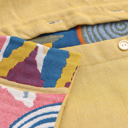 Federe in cotone con stampa sole nordico Ownkoti (2 pezzi)