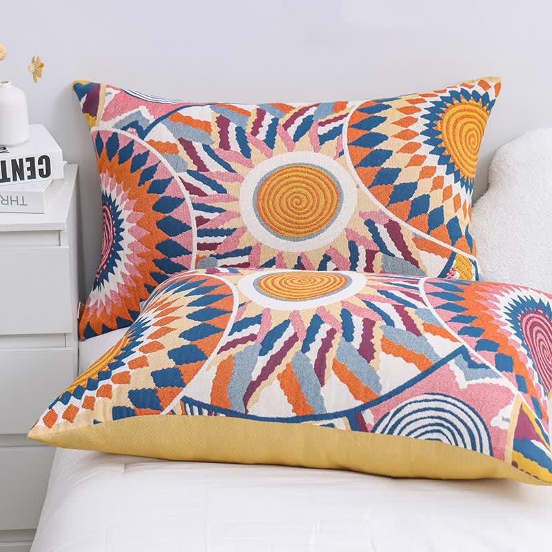 Coperta da tiro nordica Ownkoti, trapunta reversibile in cotone