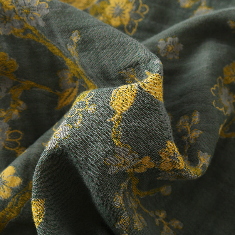 Completo da casa in puro cotone vintage Jacquard - image 9