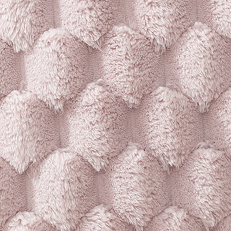 Federa decorativa soffice in velluto con fiocco di neve jacquard