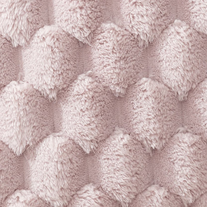 Federa decorativa soffice in velluto con fiocco di neve jacquard