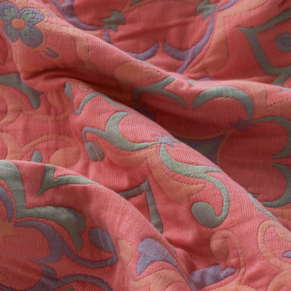 Trapunta in morbida garza di cotone jacquard