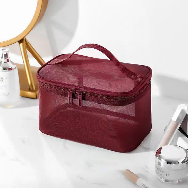Borsa portaoggetti in rete di grande capacità