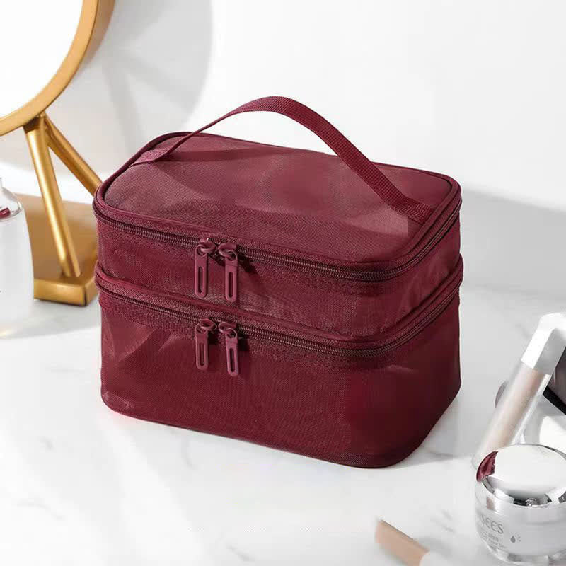 Borsa portaoggetti in rete di grande capacità