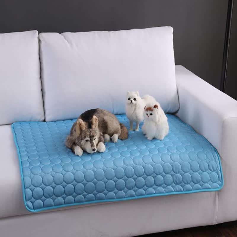 Tappetino rinfrescante estivo assorbente semplice per animali domestici