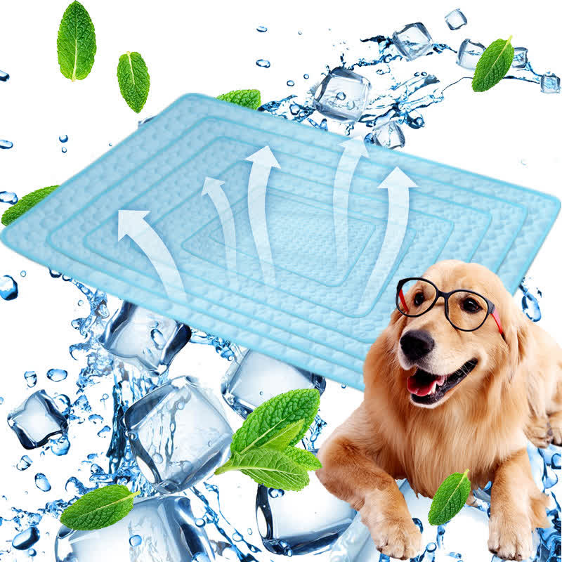 Tappetino rinfrescante estivo assorbente semplice per animali domestici
