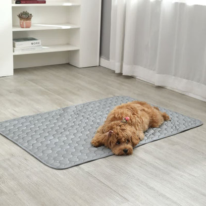 Tappetino rinfrescante estivo assorbente semplice per animali domestici