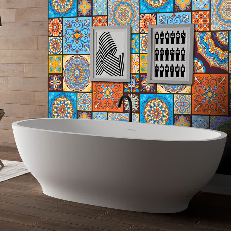 Adesivo da parete decorativo rimovibile colorato (20 pezzi)