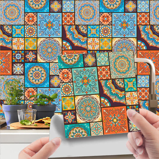 Adesivo da parete decorativo rimovibile colorato (20 pezzi)